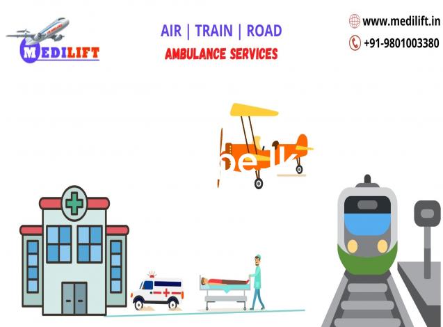 Select Complete CCU Air Ambulance in Patna 