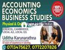 Accounting Economics Edexcel Cambridge local AL OL