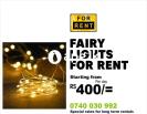 Rent Fairy Lights For Marquee 