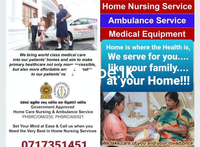 Home nursing services  