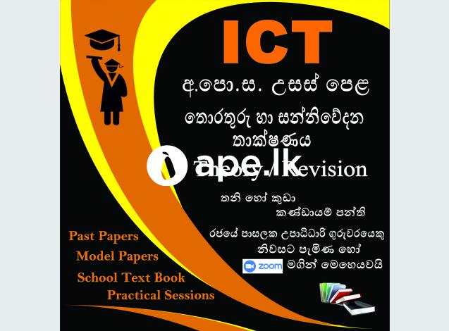ICT Class G.C.E. Advanced Level - Theory/ Revision