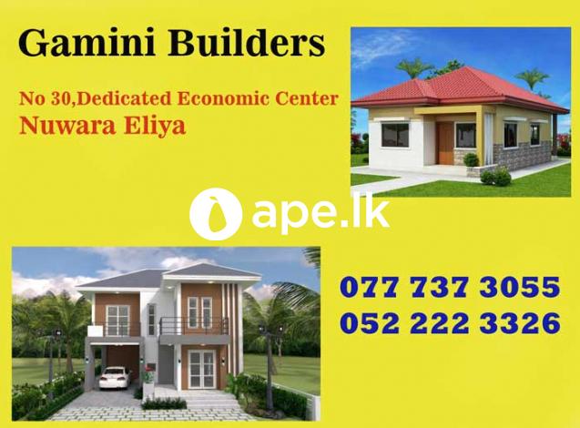 Construction company Nuwaraeliya- Gamini Builders