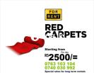 Red Carpets for rent